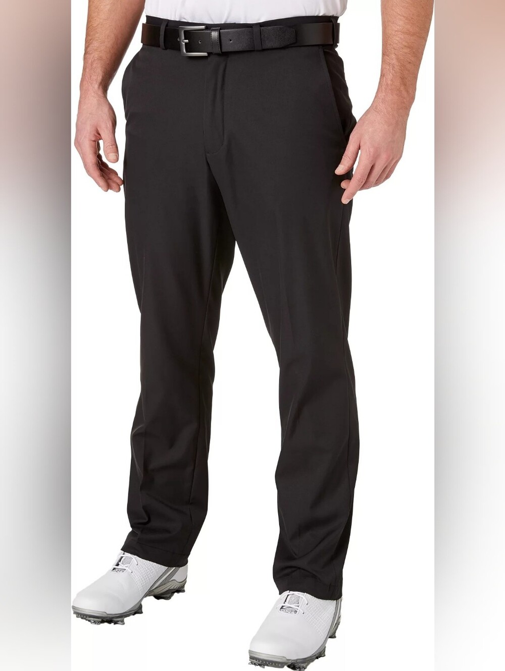 Walter Hagen Men's Performance 11 Majors Core Golf Pants In Black Sz 46x30